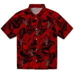 Texas Tech Red Raiders Hawaiian Shirt – Monstera Layer