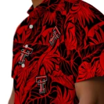 Texas Tech Red Raiders Hawaiian Shirt – Monstera Layer