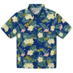 Toledo Rockets Hawaiian Shirt – Flamingo and Hibiscus