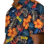Toledo Rockets Hawaiian Shirt – Hibiscus Foliage