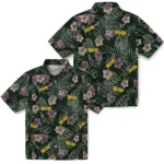 Toledo Rockets Hawaiian Shirt – Hibiscus Leaves Pattern