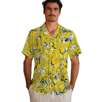 toledo rockets hibiscus overlay hawaiian shirts fashion forward