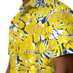 Toledo Rockets Hawaiian Shirt – Hibiscus Overlay
