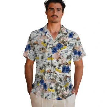 toledo rockets hibiscus seaside white hawaiian shirts fashion forward