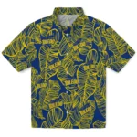 Toledo Rockets Hawaiian Shirt – Leaf Outline