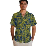 Toledo Rockets Hawaiian Shirt – Leaf Outline