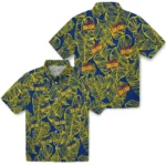 Toledo Rockets Hawaiian Shirt – Leaf Outline