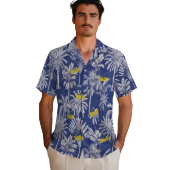 toledo rockets palm shadows blue hawaiian shirts fashion forward