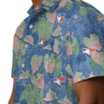 Toronto Blue Jays Hawaiian Shirt – Anthurium Overlay