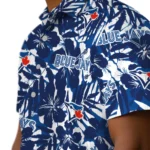 Toronto Blue Jays Hawaiian Shirt – Hibiscus Overlay