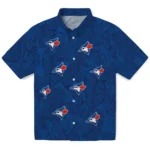 Toronto Blue Jays Hawaiian Shirt – Leaf Outline