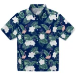 Toronto Maple Leafs Hawaiian Shirt – Flamingo and Hibiscus