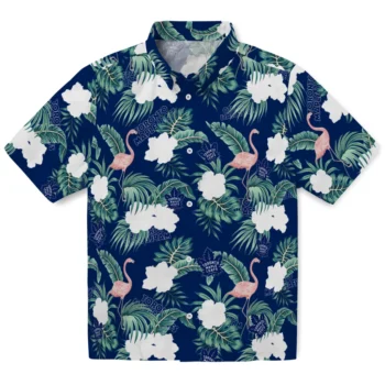 toronto maple leafs flamingo palms blue hawaiian shirts best selling