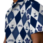 Toronto Maple Leafs Hawaiian Shirt – Golfing Plaid