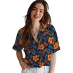 Toronto Maple Leafs Hawaiian Shirt – Hibiscus Foliage