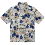 Toronto Maple Leafs Hawaiian Shirt – Hibiscus Seaside