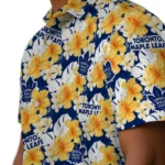 Toronto Maple Leafs Hawaiian Shirt – Hibiscus Tropics