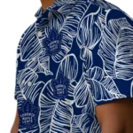 Toronto Maple Leafs Hawaiian Shirt – Leaf Outline