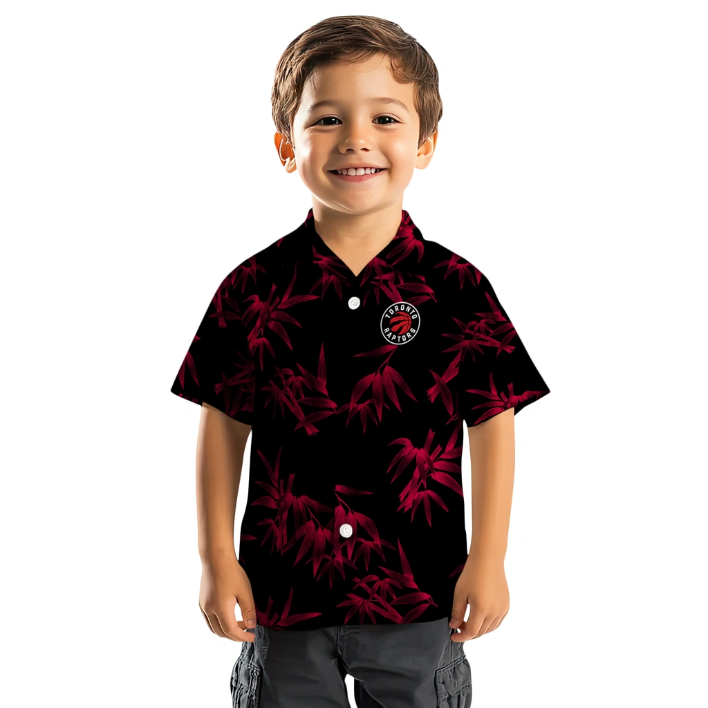 Toronto Raptors Hawaiian Shirt - Bamboo Branches toronto raptors bamboo branches red black hawaiian shirts top rated