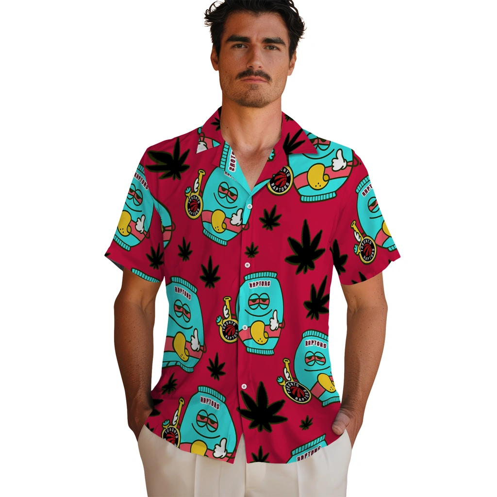 Toronto Raptors Hawaiian Shirt - Chill Vibe toronto raptors bong smile red hawaiian shirts fashion forward