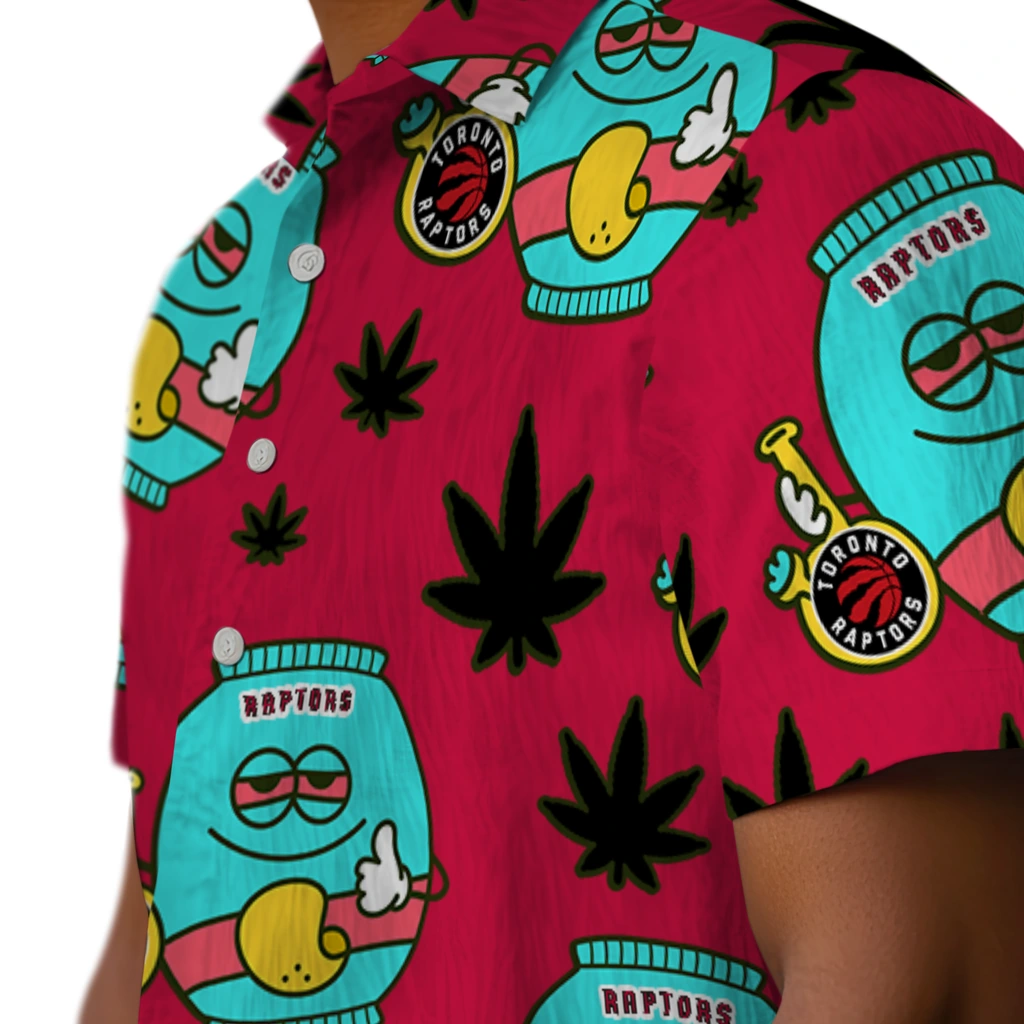 Toronto Raptors Hawaiian Shirt - Chill Vibe toronto raptors bong smile red hawaiian shirts trendy