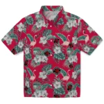 Toronto Raptors Hawaiian Shirt – Flamingo and Hibiscus