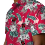 Toronto Raptors Hawaiian Shirt – Flamingo and Hibiscus