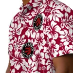 Toronto Raptors Hawaiian Shirt – Hibiscus Motif