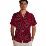 Toronto Raptors Hawaiian Shirt – Leaf Outline