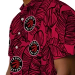 Toronto Raptors Hawaiian Shirt – Leaf Outline