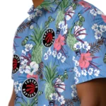Toronto Raptors Hawaiian Shirt – Pineapple Bouquet