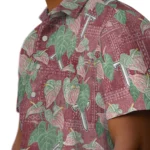 Troy Trojans Hawaiian Shirt – Anthurium Overlay