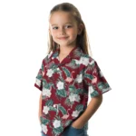 Troy Trojans Hawaiian Shirt – Flamingo and Hibiscus