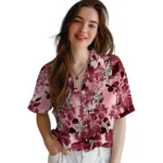 Troy Trojans Hawaiian Shirt – Hibiscus Arrangement