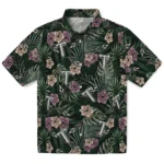 Troy Trojans Hawaiian Shirt – Hibiscus Leaves Pattern