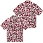 Troy Trojans Hawaiian Shirt – Hibiscus Motif