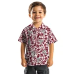 Troy Trojans Hawaiian Shirt – Hibiscus Motif