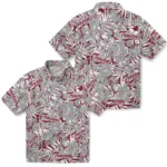 Troy Trojans Hawaiian Shirt – Hibiscus Overlay