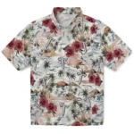 Troy Trojans Hawaiian Shirt – Hibiscus Seaside