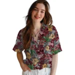 Troy Trojans Hawaiian Shirt – Hibiscus Tiki Jungle