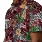 Troy Trojans Hawaiian Shirt – Hibiscus Tiki Jungle
