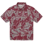 Troy Trojans Hawaiian Shirt – Monstera Layer