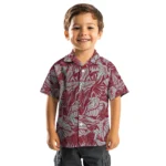 Troy Trojans Hawaiian Shirt – Monstera Layer