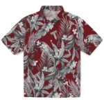 Troy Trojans Hawaiian Shirt – Palm Leaves