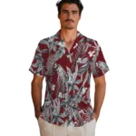 Troy Trojans Hawaiian Shirt – Palm Leaves