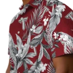 Troy Trojans Hawaiian Shirt – Palm Leaves