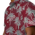 Troy Trojans Hawaiian Shirt – Palm Tree Motif