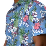 Troy Trojans Hawaiian Shirt – Pineapple Bouquet