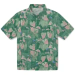 Tulane Green Wave Hawaiian Shirt – Anthurium Overlay