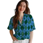 Tulane Green Wave Hawaiian Shirt – Golfing Plaid